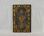 Bound Manuscript with Prayers in Praise of Imam 'Ali, Hasan &#39;Ali (Iranian, died 1594–95), Manuscript: Ink, opaque watercolor and gold on paper
Binding: Leather and gold